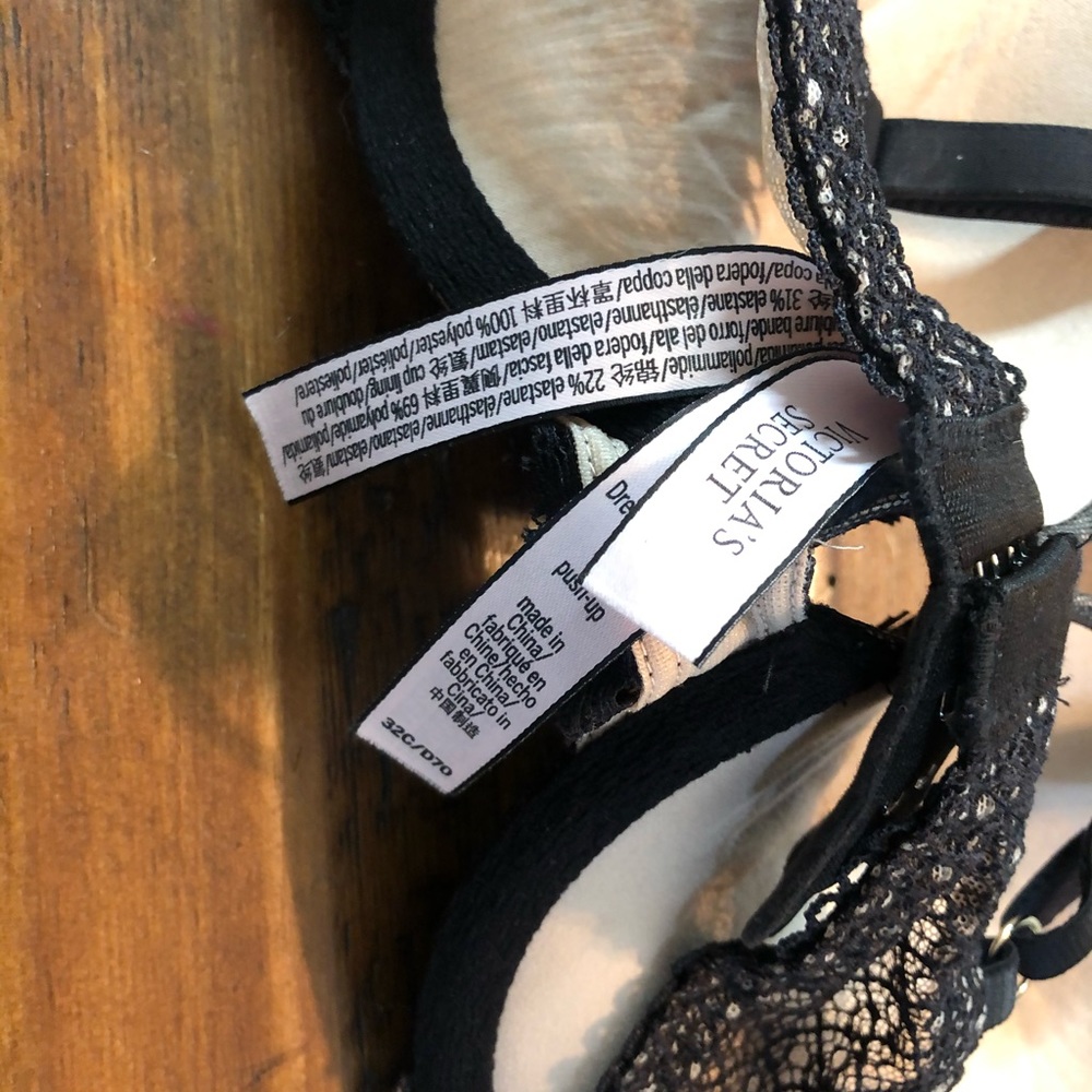 32C VS dream angels push up bra